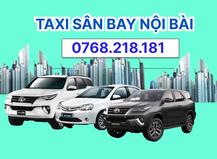 Taxi các quận trung tâm đi sân bay Nội Bài